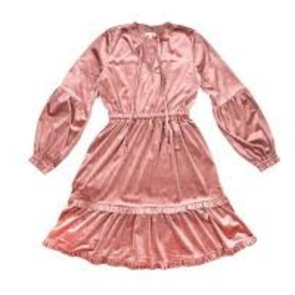 Simply Southern Dresses & Skirts - Velvet Crepe Dress Simply Southern XXL EUC